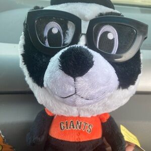 The Giants official Baseball Merch Panda Bear Study Buddies